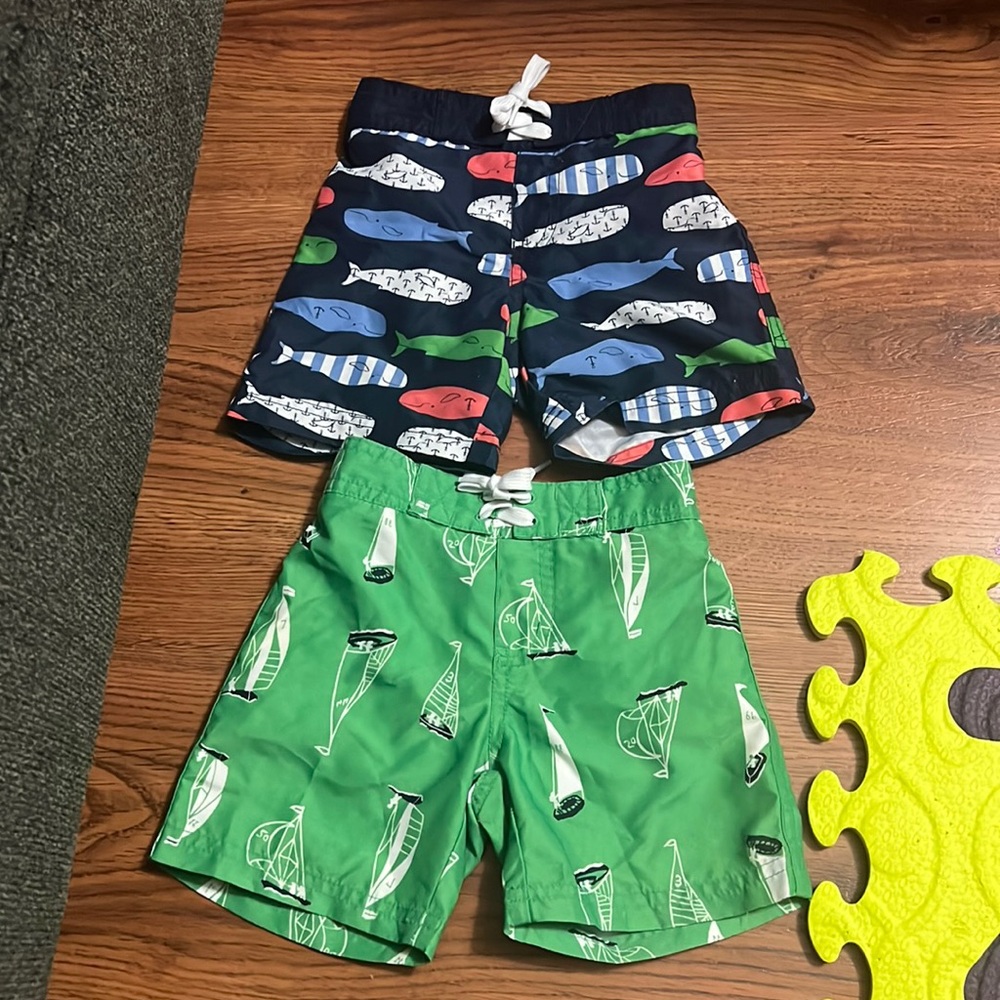 12-18 month Janie and Jack swim trunks